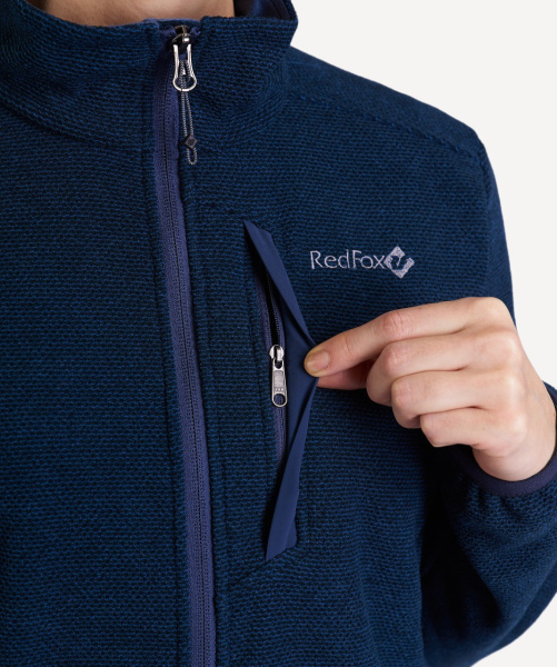 Джемпер флис RedFox Navi Wmn (Женский; S; Шторм)